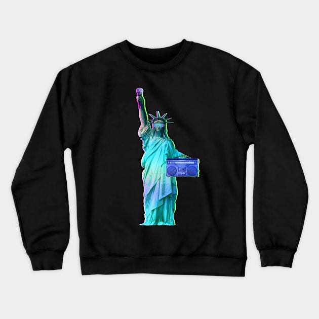 New York - New Vibe Crewneck Sweatshirt by Anoncactusart